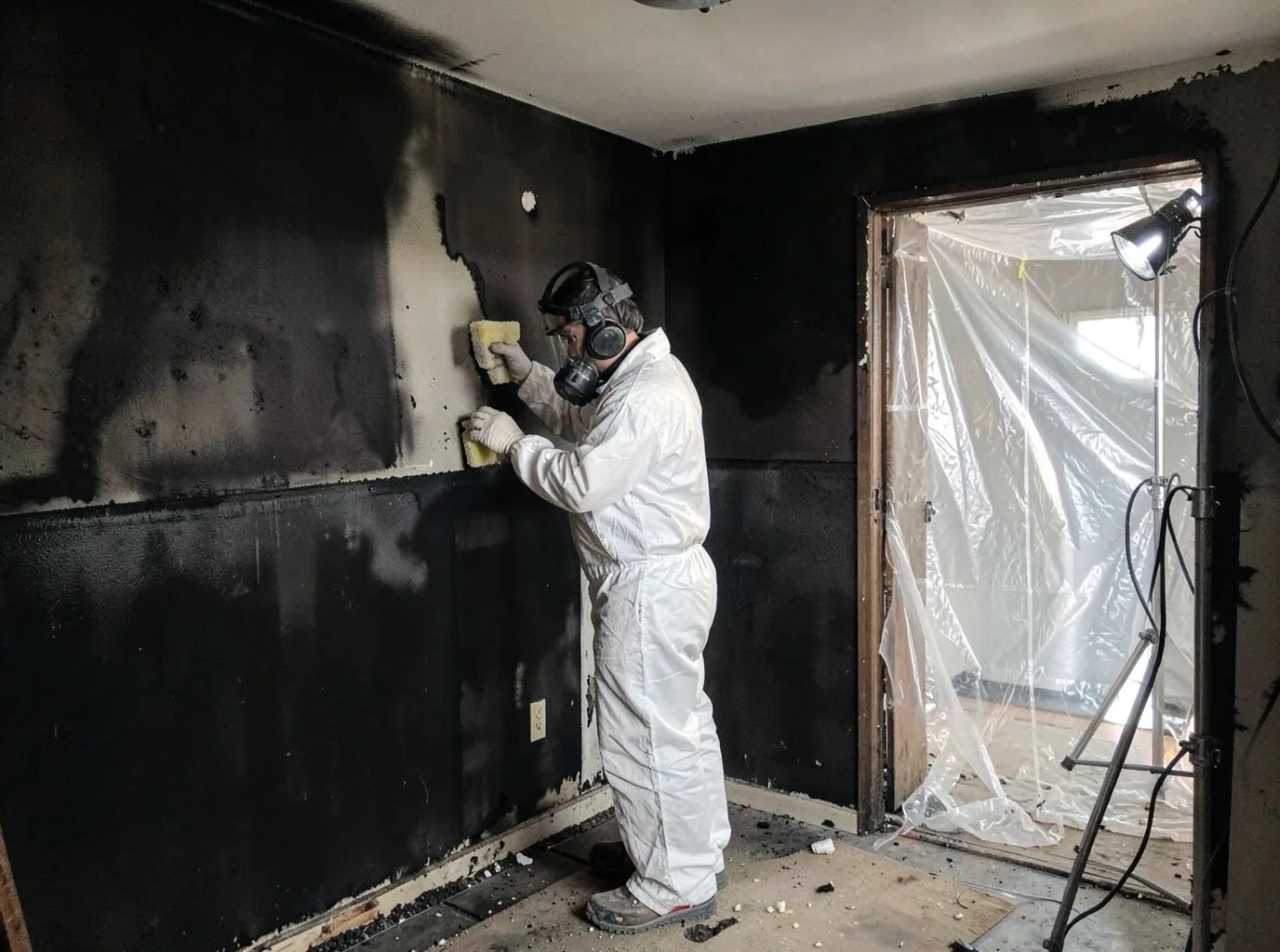 Fire Damage Restoration company in Ashford, WV